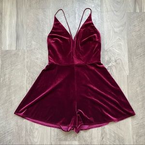 (DO NOT PURCHASE) Velvet Romper